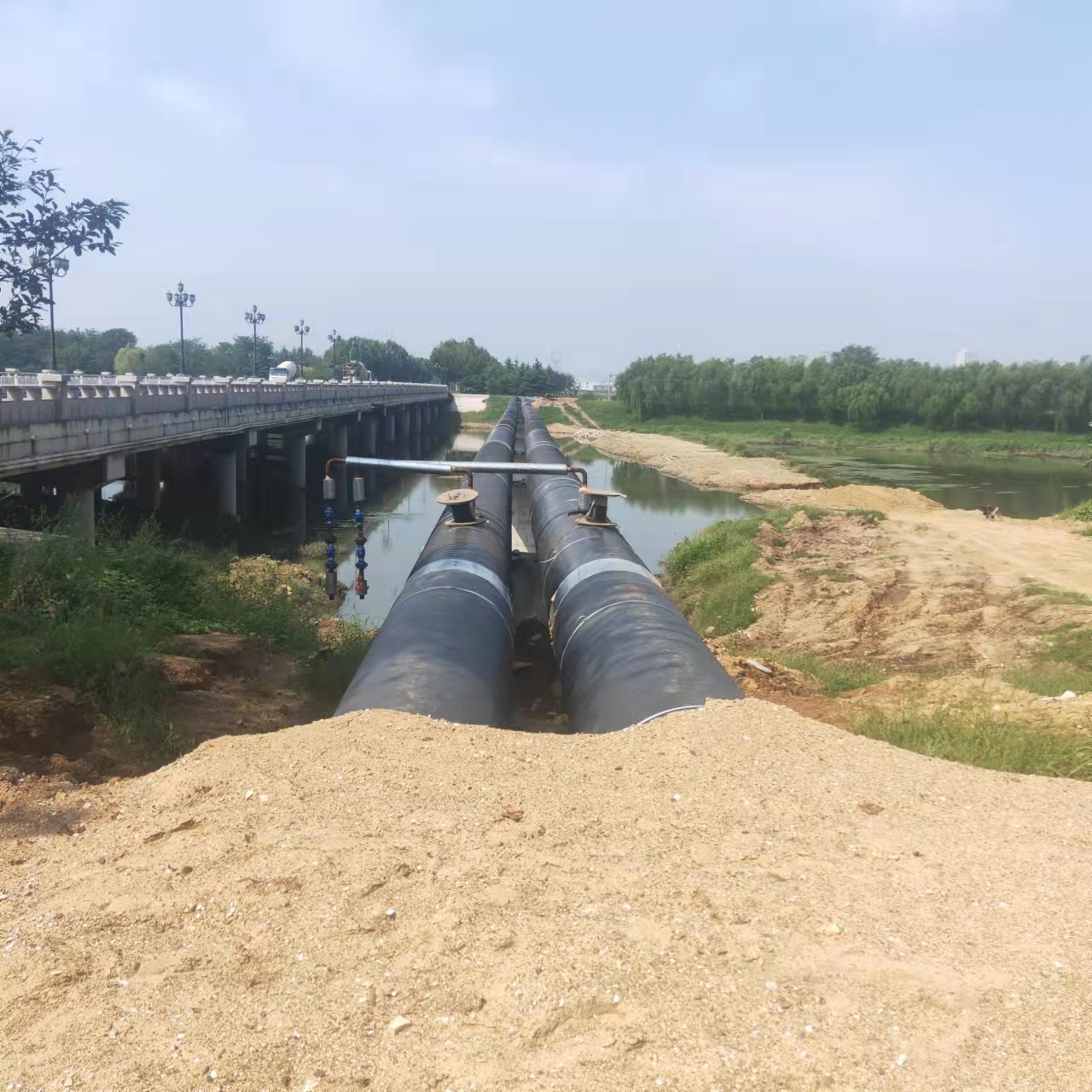 奉贤管道物理震动清洗输油管道清洗